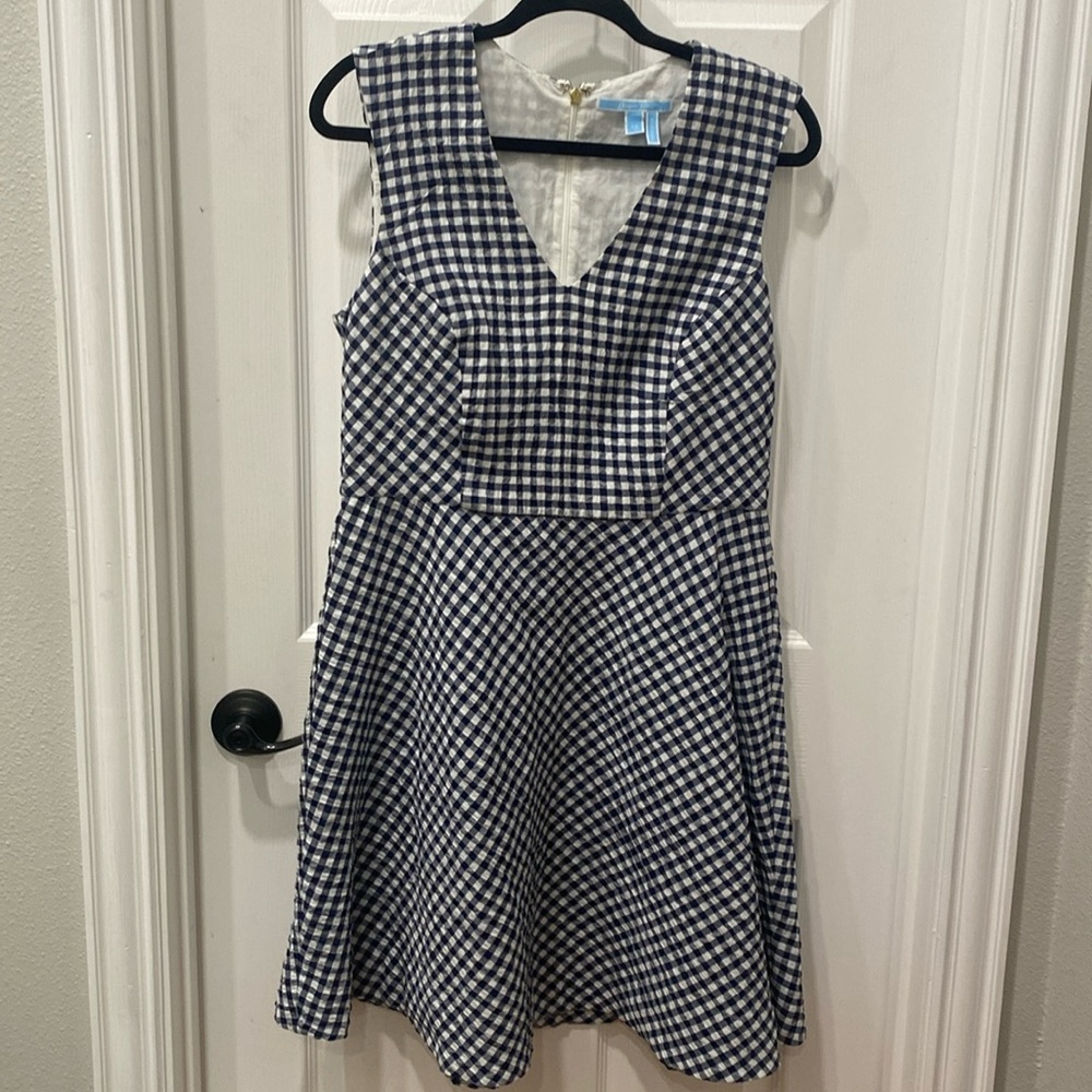 Draper James Gingham A-Line dress